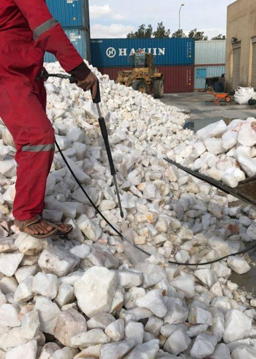 Quartz rock per ton