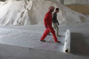 sabbia silicea Confezione Dimensioni Sacco / 1000 Kg per tonnellata